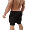 BRAVE PERSON 40 Nylon Mesh Tight Medium Pants Running Fitness Leisure Yoga Pants (M / 28-31, 2240 - Black) view 4