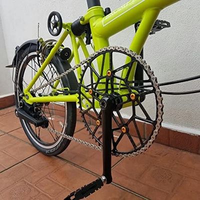 LITEPRO Error:#N/A Super Lightweight 56T Chainring for Brompton Black 103g