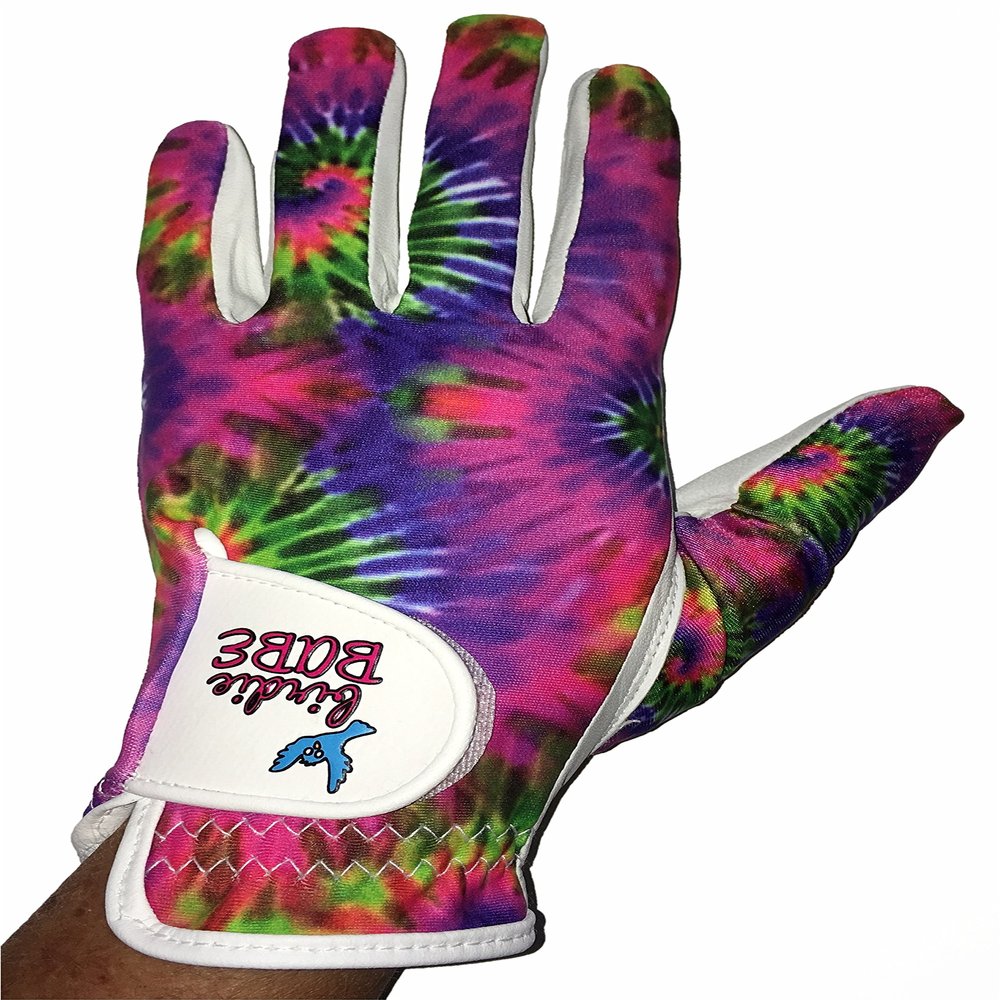 Birdie Babe Ladies Golf Glove (Hippie Hooker, Large)