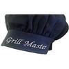 Personalized Chef Hat in Black Twill Adjustable Custom Embroidery Name, Makes a Great Gift! (HAT only) view 1