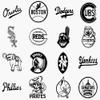 Baseball Logos Nvarious Logos Of American Baseball Teams C1955 Poster Print by (18 x 24)