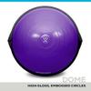 Bosu 72-10850 Home Gym Equipment The Original Balance Trainer 65 cm Diameter, Black and Purple view 3