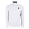 Vantage Apparel Minor League Baseball Charleston River Dogs 1/4-Zip Tech Pullover, White, XL view 1