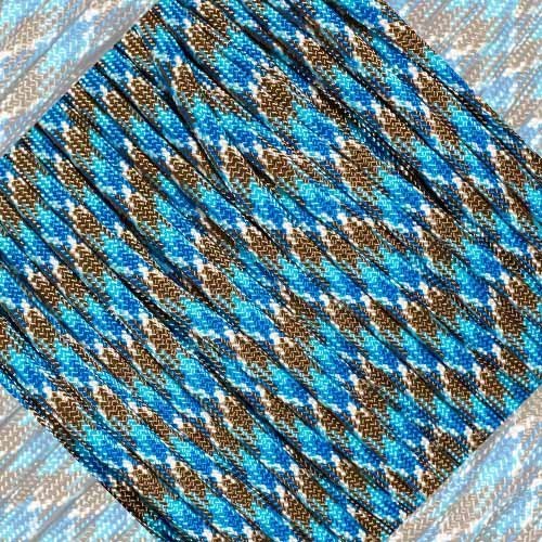 Craft County 10' 25' 50' & 100' Foot Hanks & 250' 300' 1000' Spools -Made of 100% Nylon for Crafting and General Use - Largest Paracord Selection