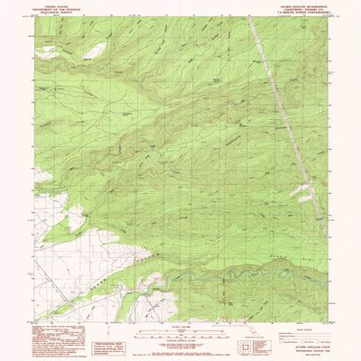 Acorn Hollow CA topo map, 1:24000 Scale, 7.5 X 7.5 Minute, Historical, 1985, Updated 1985, 26.8 x 21.4 in - Tyvek