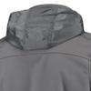 Dunbrooke Men's Graphite Cleveland Browns Circle Zephyr Softshell Full-Zip Jacket view 4