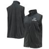 Dunbrooke Women's Gray Dallas Cowboys Houston Fleece Full-Zip Vest view 1