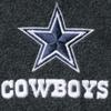 Dunbrooke Women's Gray Dallas Cowboys Houston Fleece Full-Zip Vest view 4