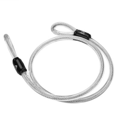 VGEBY Heavy Duty Steel Bike Cable Lock, Double End Loops, Portable, Lightweight, 180 Days Guarantee