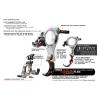 T.R.U. Ball Archery Fulkrum Flex 3 Finger Quicksilver Medium Release (TFLF-QS-M) view 2