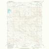 YellowMaps Triple Crossing Reservoir East MT topo map, 1:24000 Scale, 7.5 X 7.5 Minute, Historical, 1973, Updated 1976, 27.1 x 22.1 in - Tyvek view 1