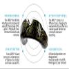 GuardLab APEX Mouthguard w/Case | Football, Basketball, Boxing, Wrestling, Soccer, Karate, Hockey, MMA | Adult & Youth | Pre-Indented for a Precise Fit (APEX/Topographic-Black, Small) view 2