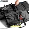 Savior Equipment American Classic Tactical Double Long Gun Bag Pistol Transportation Case w/Backpack Strap, 46 Inch Obsidian Black view 3