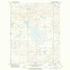 Big Meadow ND topo map, 1:24000 Scale, 7.5 X 7.5 Minute, Historical, 1974, Updated 1978, 27.1 x 22.2 in - Tyvek view 1