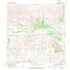 YellowMaps Woodward NE OK topo map, 1:24000 Scale, 7.5 X 7.5 Minute, Historical, 1969, Updated 1971, 27.4 x 22.5 in - Tyvek view 1