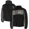 Dunbrooke Men's Black Arizona Cardinals Circle Zephyr Softshell Full-Zip Jacket view 1