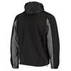 Dunbrooke Men's Black Arizona Cardinals Circle Zephyr Softshell Full-Zip Jacket view 3