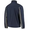 Dunbrooke Men's Navy New England Patriots Circle Zephyr Softshell Full-Zip Jacket view 3