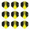 3 Sets of Pentathlon Vizion Swish Standard Dart Flights Plus 1 Set of 3 Aluminum Dart Flight Protectors (Yellow) view 2