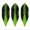 3 Sets of Pentathlon Vizion Swish Standard Dart Flights Plus 1 Set of 3 Aluminum Dart Flight Protectors (Green) view 3