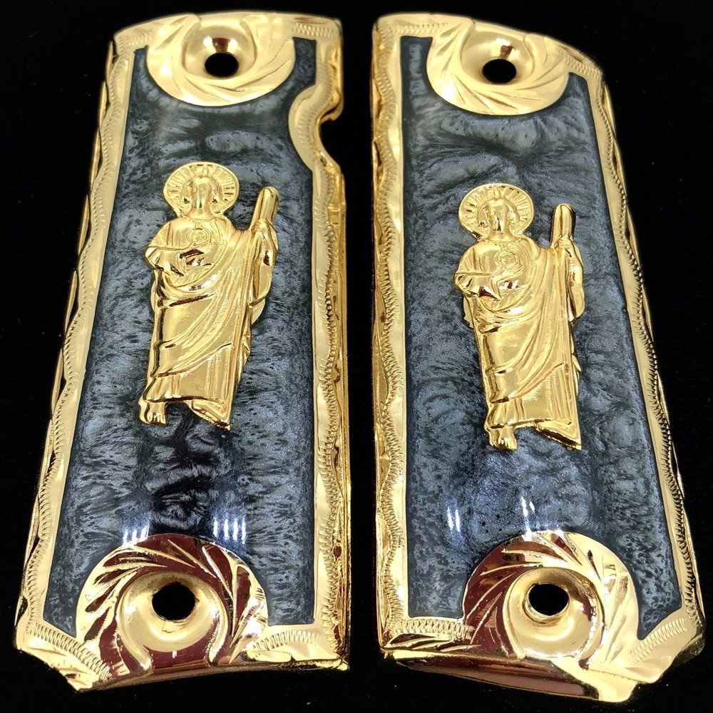 1911 Full Size Gun Grips St Jude San Judas