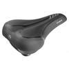 VELO Unisex's Fit Townie Saddle for Bicycle, Black, Medium view 1