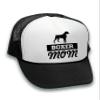Awkward Styles Boxer Mom Trucker Hat Dog Mom Baseball Hat Funny Mom Hat Gifts Black One Size view 2