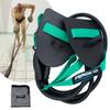 Ferok Pro - Swimming Resistance Band with Hand Paddles, Stretch Cord, Fitness Bands for Swimming, Training Equipment, Arm Strength Exercise, Powercord - Including Exercises - Medium Green view 1