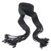 Judaica Place Gartel Ritual Belt Sizes 0-36 (15 Strings, Black Round Israeli) view 1