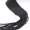 Judaica Place Gartel Ritual Belt Sizes 0-36 (15 Strings, Black Flat Israeli) view 2