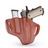 1791 GUNLEATHER 1911 Holster, Right Hand OWB Leather Gun Holster for belts fits all 1911 models with 4" and 5" barrels (Combo Classic Brown) view 2
