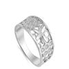 Butterfly Honeycomb Filigree Ring New .925 Sterling Silver Boho Band Size 9 view 2