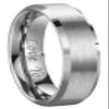 CROWNAL 4mm/6mm/8mm Tungsten Couple Wedding Bands Rings Men Women Brushed Finish Beveled Edges Engraved I Love You Size 4 To 17 (6mm,9) view 1