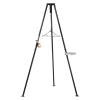 HME Tri-Pod Black Steel Game Hunting Hoist | Economical & Convenient Support Stand | Up to 300 lb. Capacity, 98" Lift Height view 1