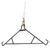 HME Tri-Pod Black Steel Game Hunting Hoist | Economical & Convenient Support Stand | Up to 300 lb. Capacity, 98" Lift Height view 3
