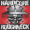 3-2" Hardcore Roughneck Hard Hat Helmet Sticker H779 view 1