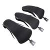 3pcs/Set New Driver # 1 3 5 Fairway Wood Cover Golf Club HeadcoverBlack view 1