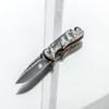 SE Drop Point Woodland Digital Camo Folding Knife with Seatbelt Cutter and Window Breaker - KC-F9051DCAM view 2