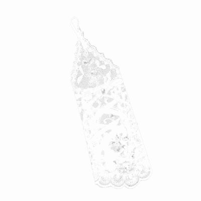 Rhinestone Fingerless Gloves for Brides Accessory Wedding Prom Party, White, Medium