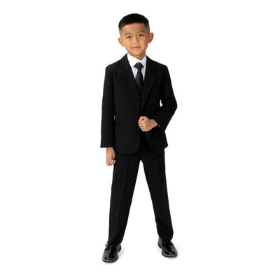 Spring Notion Boys' Formal Black Dress Suit Set 0M (Newborn)