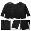 Spring Notion Boys' Formal Black Dress Suit Set 0M (Newborn) view 4