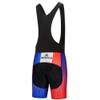Uriah Men's Bicycle Bib Shorts Black Gel Padded Tights France Tower Size XXXL(CN) view 2