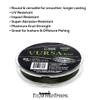 Fitzgerald Vursa Braided Green Professional Graded Power Fishing Line 150/300/1500 Yd, Smooth 8 Strands, Extremely Thin, Heavy Duty, Superior Knot Strength, Longer Casting, Fade Resistant, 10-80 Lb view 2