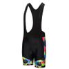 Uriah Men's Bicycle Bib Shorts Black Gel Padded Tights Green Black Size 5XL(CN) view 1