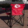 Rawlings NFL Gameday Elite Lightweight Folding Tailgating Chair, with Carrying Case, Arizona Cardinals view 2