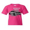 Ford Mustang Boss 302 Youth T-Shirt 50 Years Anniversary Muscle Car Kids Tee Hot Pink Small view 1