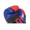 Ringside Omega Sparring Boxing Gloves, 14oz, White/Blue view 2