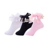 BAIYIXIN 3 Pack Little Girls Cotton Lace Ruffle Princess Style Dress Socks(2T-12T) view 1