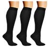 Compression Socks for Women Men Circulation 3 Pairs 15-20 mmHg Best Support for Athletic Running Cycling Christmas Gift view 1