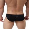 BRAVE PERSON 56 Men's Surf Swim Shorts Beach Briefs, Fashion Bikini Sexy Low Waist (S / 26-29, Black) view 3